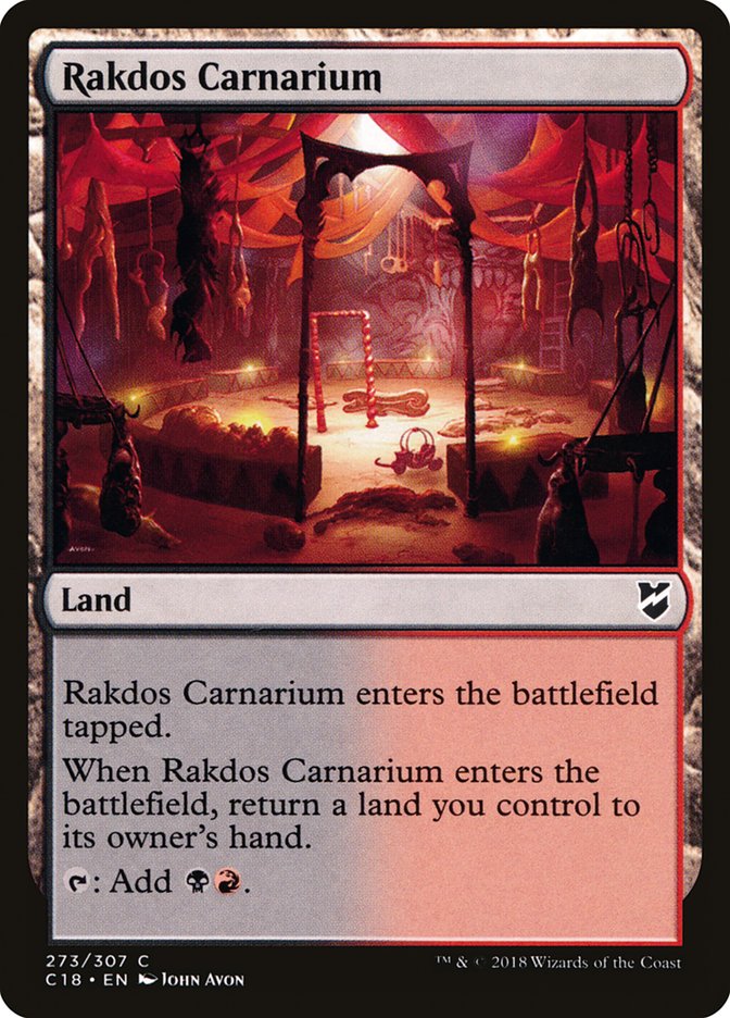 Rakdos Carnarium [Commander 2018] | Rock City Comics