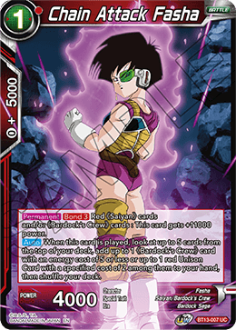 Chain Attack Fasha (Uncommon) [BT13-007] | Rock City Comics