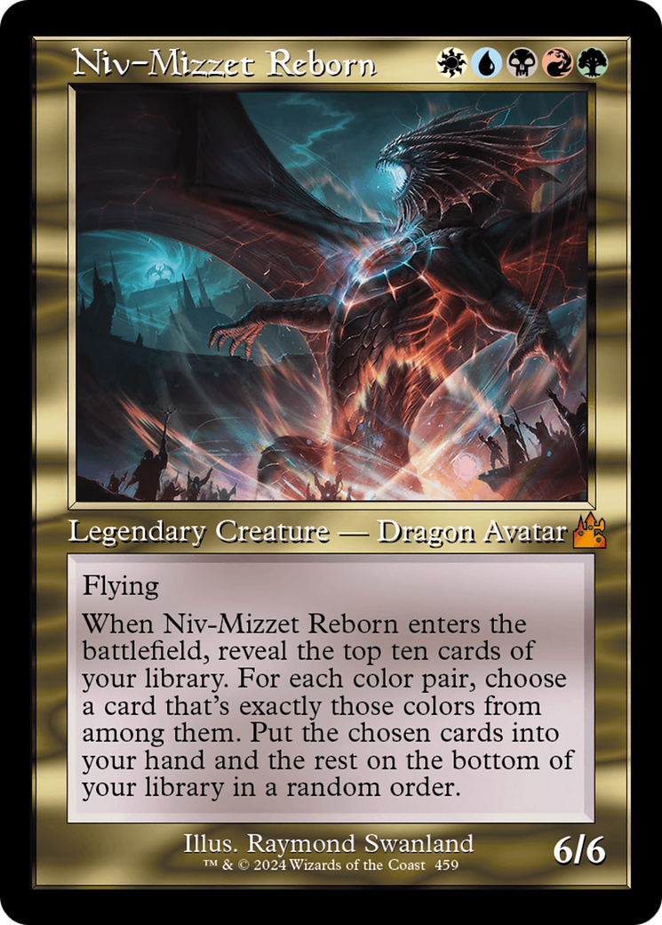 Niv-Mizzet Reborn (Retro Frame) [Ravnica Remastered] | Rock City Comics