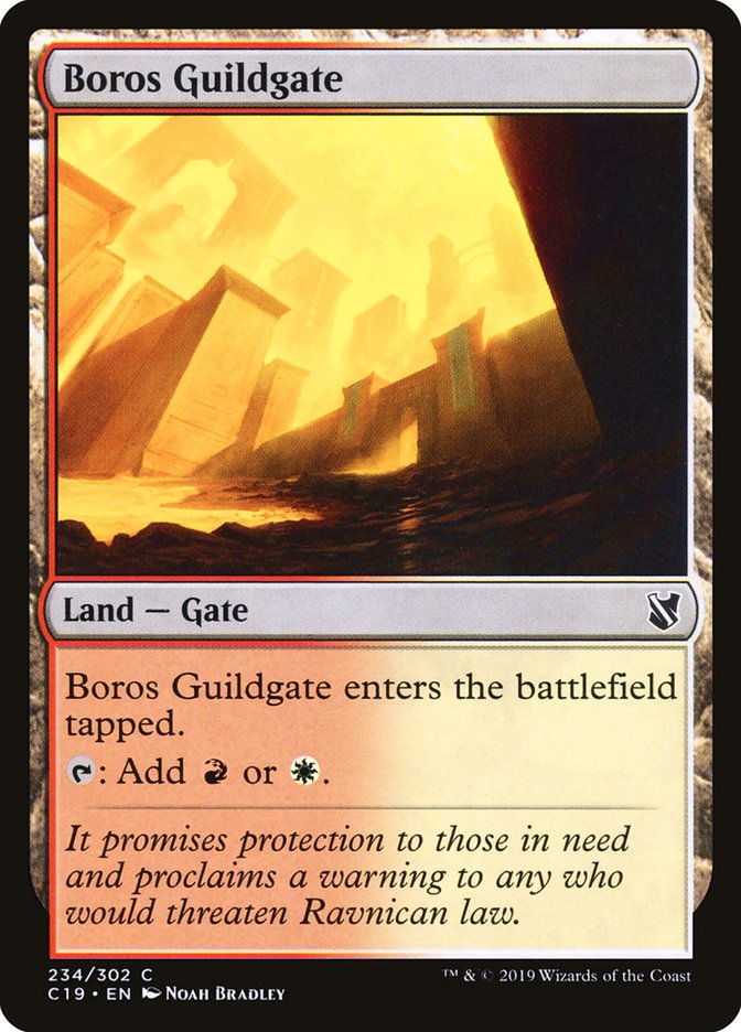 Boros Guildgate [Commander 2019] | Rock City Comics