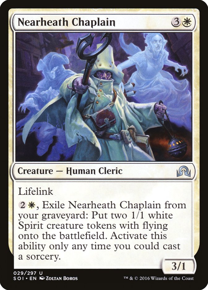 Nearheath Chaplain [Shadows over Innistrad] | Rock City Comics