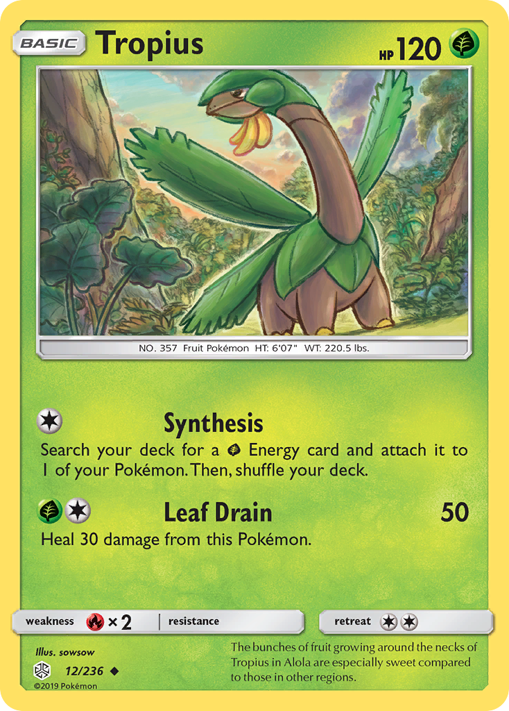 Tropius (12/236) [Sun & Moon: Cosmic Eclipse] | Rock City Comics