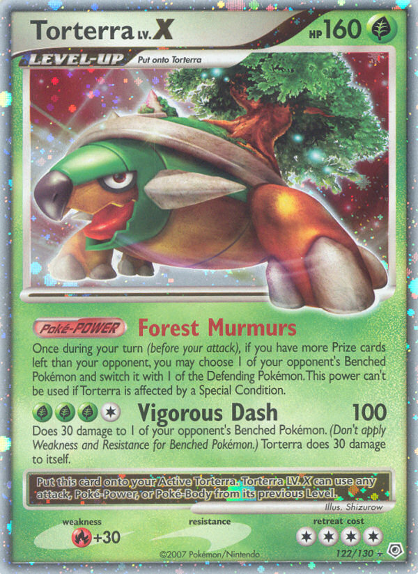 Torterra LV.X (122/130) [Diamond & Pearl: Base Set] | Rock City Comics