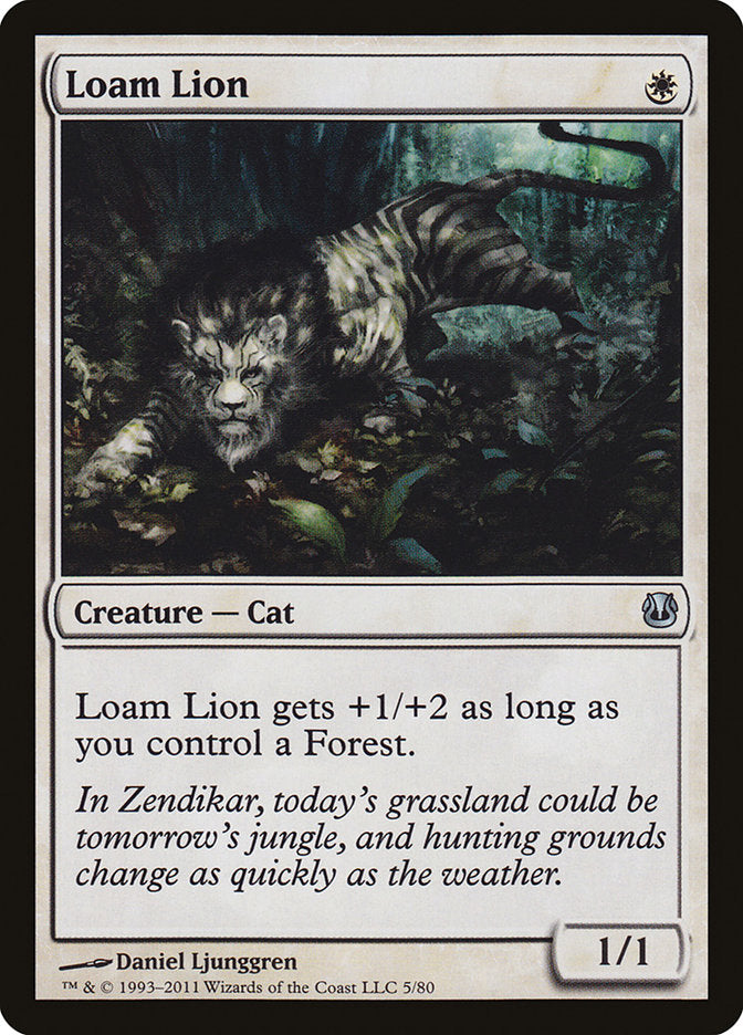 Loam Lion [Duel Decks: Ajani vs. Nicol Bolas] | Rock City Comics