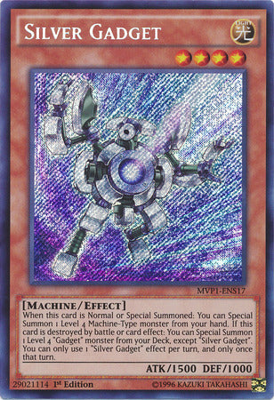 Silver Gadget [MVP1-ENS17] Secret Rare | Rock City Comics