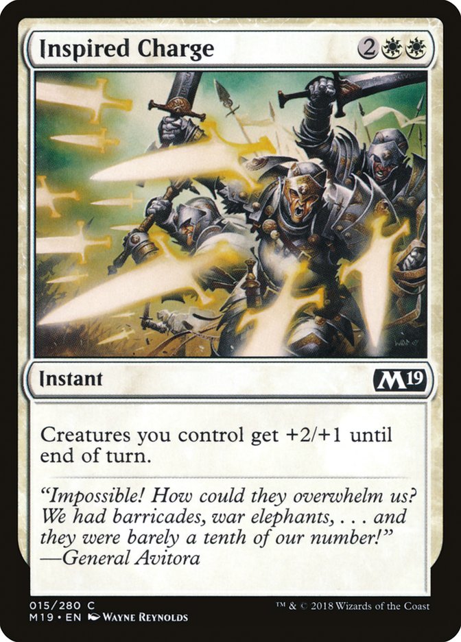 Inspired Charge [Core Set 2019] | Rock City Comics