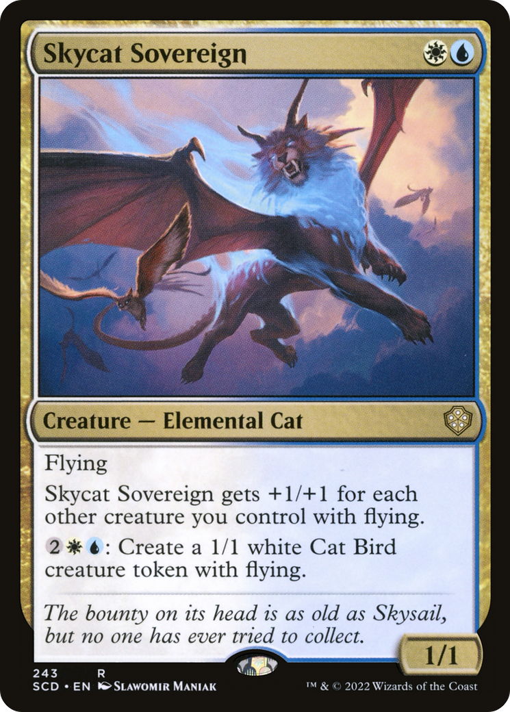 Skycat Sovereign [Starter Commander Decks] | Rock City Comics