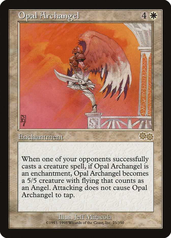 Opal Archangel [Urza's Saga] | Rock City Comics