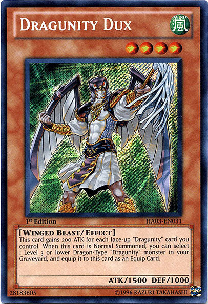 Dragunity Dux [HA03-EN031] Secret Rare | Rock City Comics