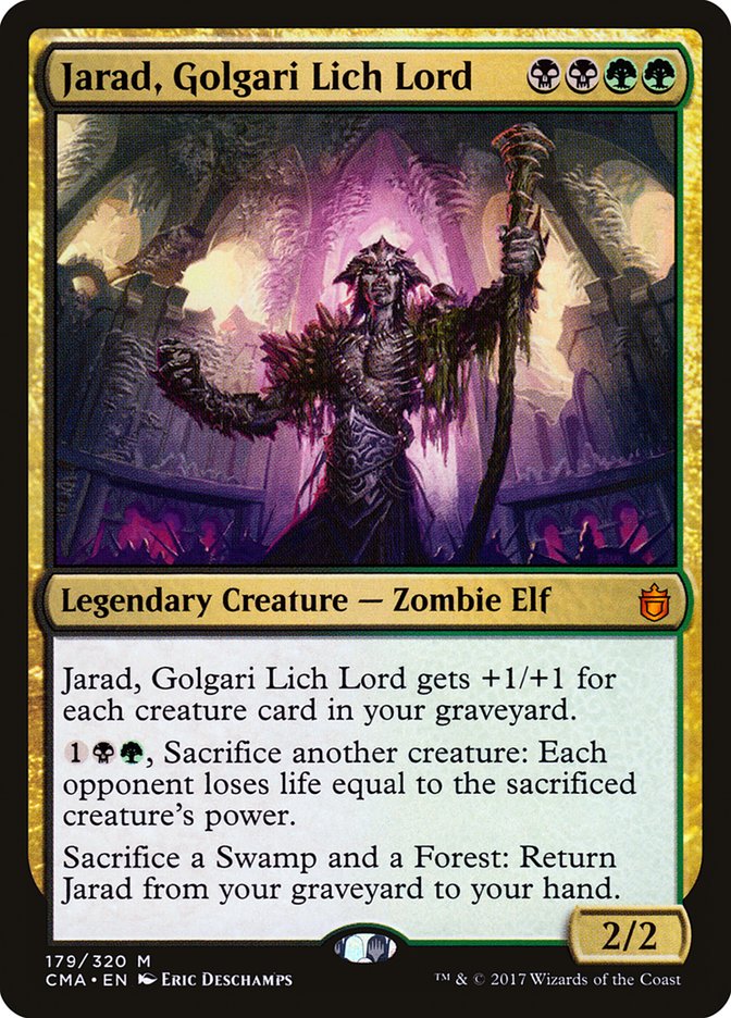 Jarad, Golgari Lich Lord [Commander Anthology] | Rock City Comics