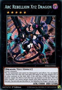 Arc Rebellion Xyz Dragon [PHRA-EN041] Secret Rare | Rock City Comics