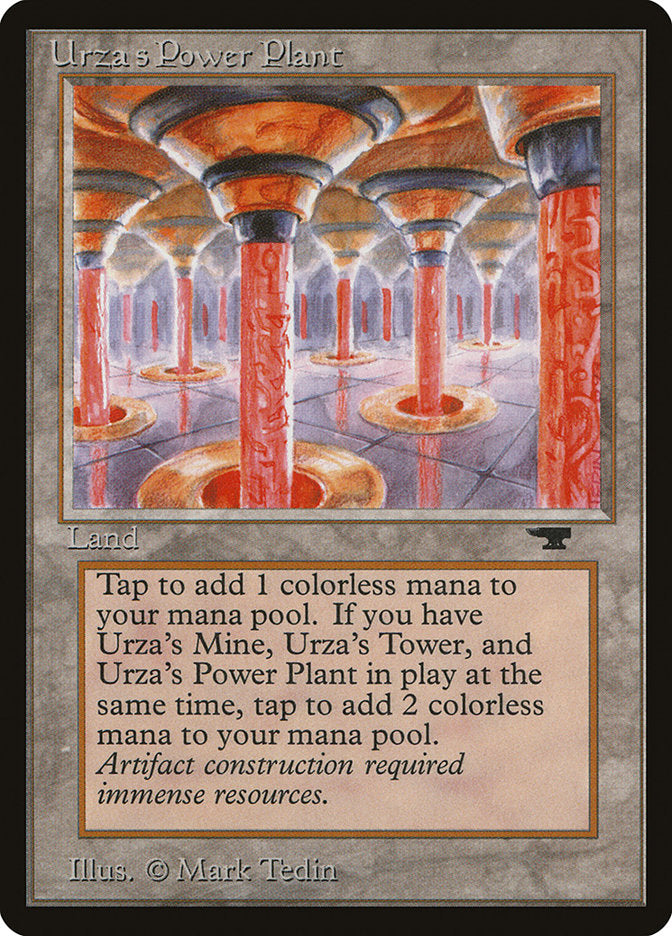 Urza's Power Plant (Red Columns) [Antiquities] | Rock City Comics