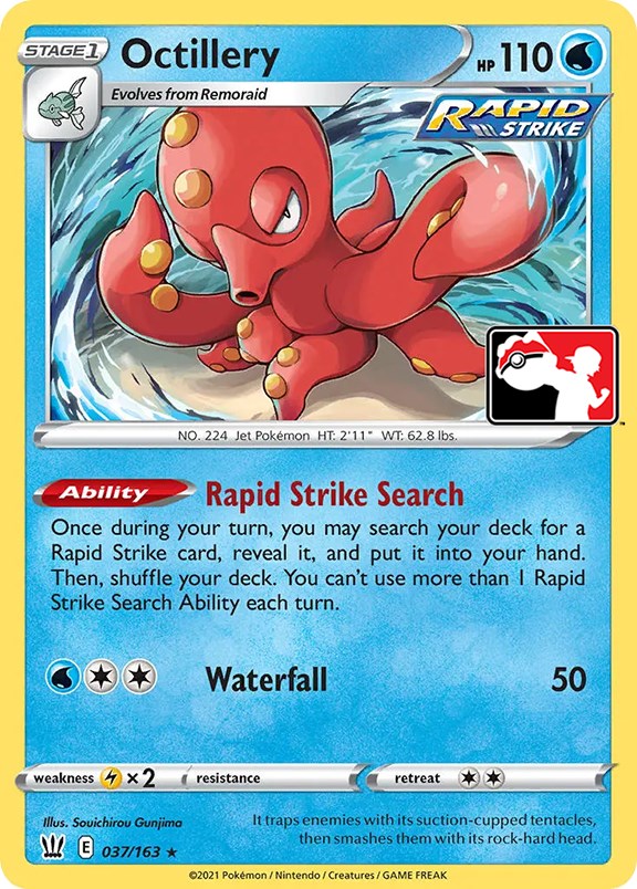 Octillery (037/163) [Prize Pack Series One] | Rock City Comics