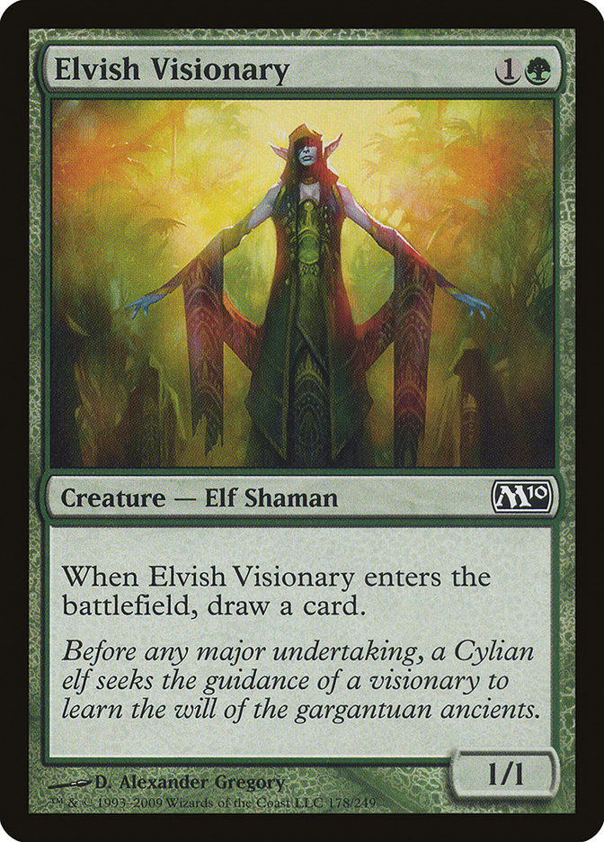 Elvish Visionary [Magic 2010] | Rock City Comics