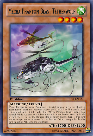 Mecha Phantom Beast Tetherwolf [LTGY-EN022] Rare | Rock City Comics