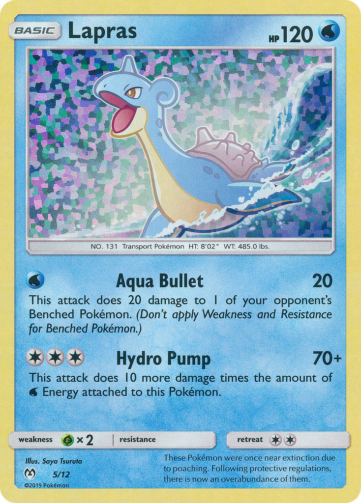 Lapras (5/12) [McDonald's Promos: 2019 Collection] | Rock City Comics