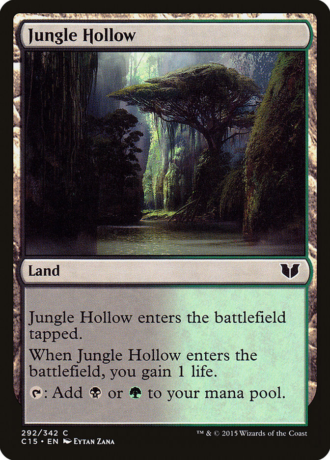 Jungle Hollow [Commander 2015] | Rock City Comics