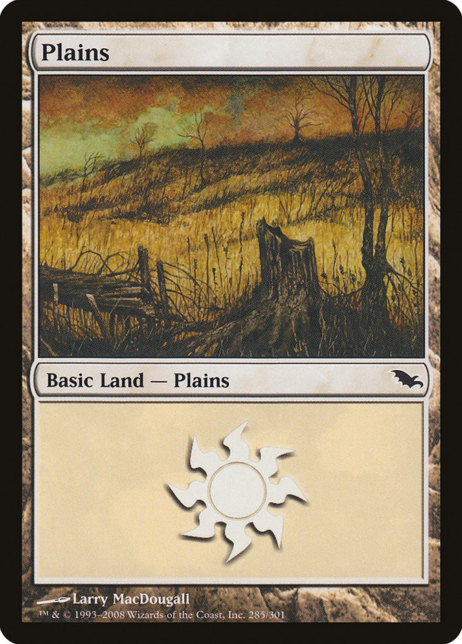 Plains (285) [Shadowmoor] | Rock City Comics