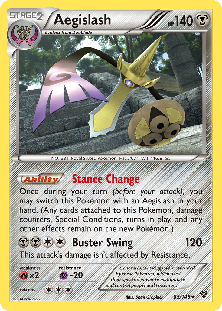 Aegislash (85/146) [XY: Base Set] | Rock City Comics