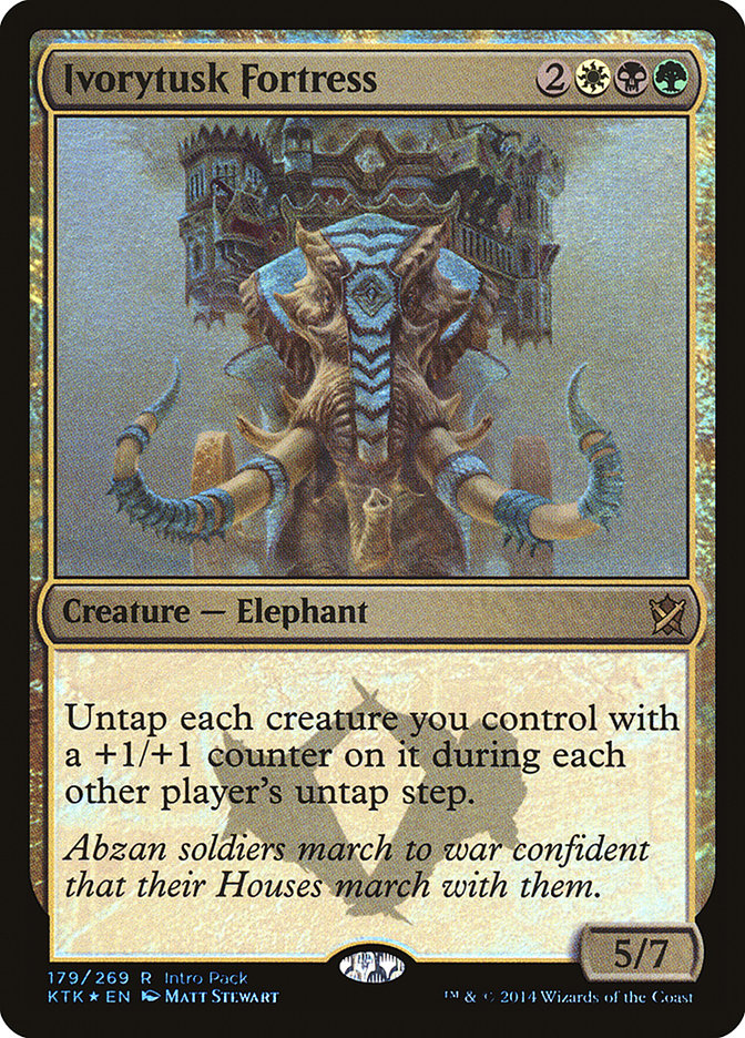 Ivorytusk Fortress (Intro Pack) [Khans of Tarkir Promos] | Rock City Comics