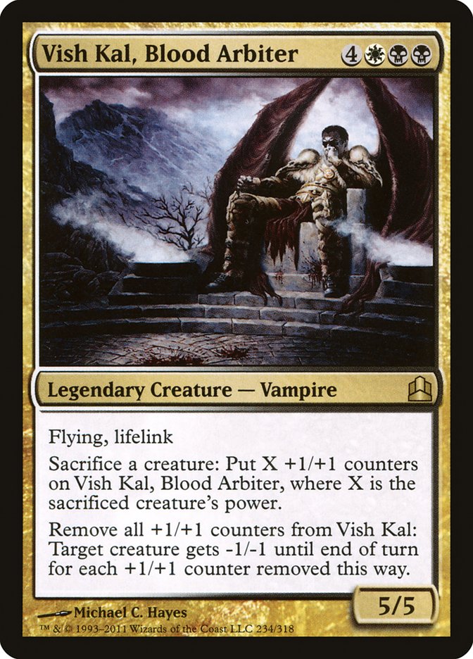 Vish Kal, Blood Arbiter [Commander 2011] | Rock City Comics