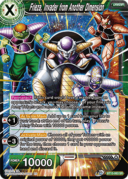 Frieza, Invader from Another Dimension [BT13-063] | Rock City Comics