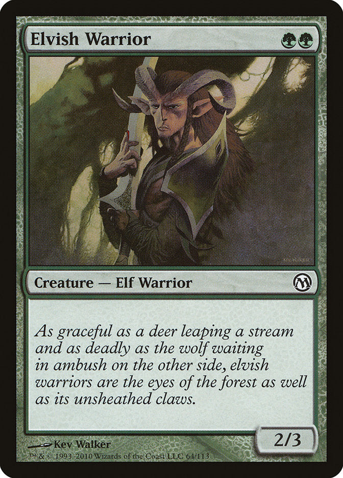 Elvish Warrior [Duels of the Planeswalkers] | Rock City Comics