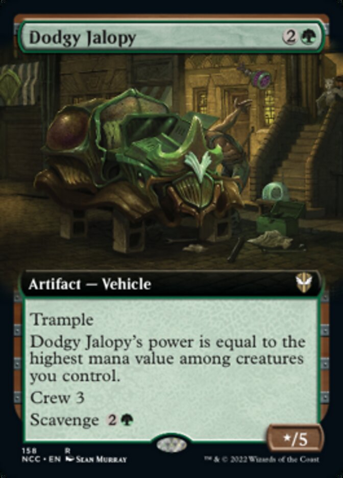 Dodgy Jalopy (Extended Art) [Streets of New Capenna Commander] | Rock City Comics