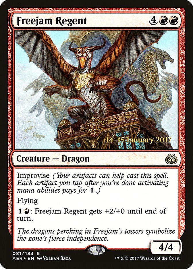 Freejam Regent  [Aether Revolt Prerelease Promos] | Rock City Comics