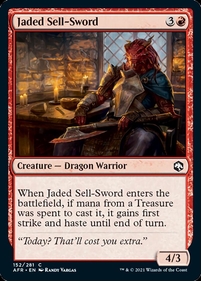 Jaded Sell-Sword [Dungeons & Dragons: Adventures in the Forgotten Realms] | Rock City Comics