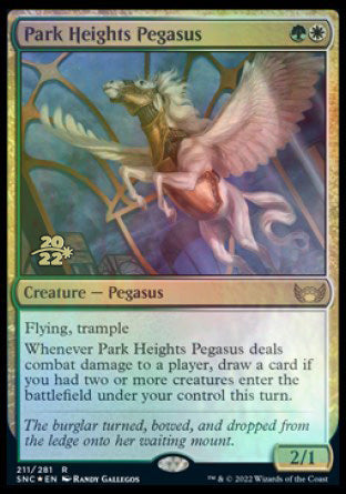 Park Heights Pegasus [Streets of New Capenna Prerelease Promos] | Rock City Comics