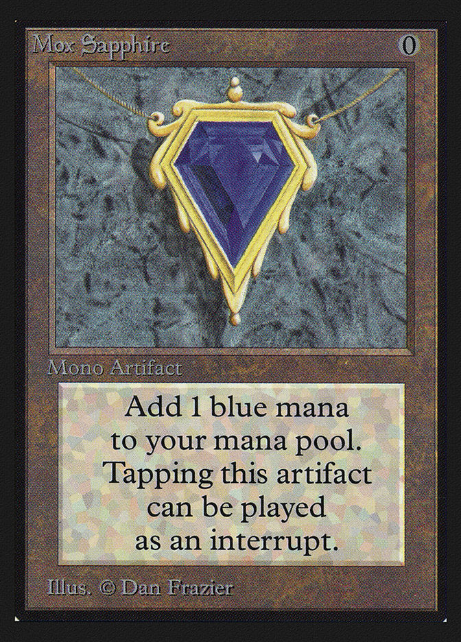 Mox Sapphire [International Collectors’ Edition] | Rock City Comics