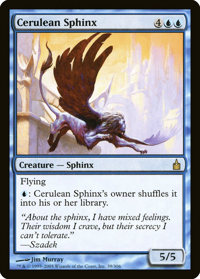 Cerulean Sphinx [Ravnica: City of Guilds] | Rock City Comics