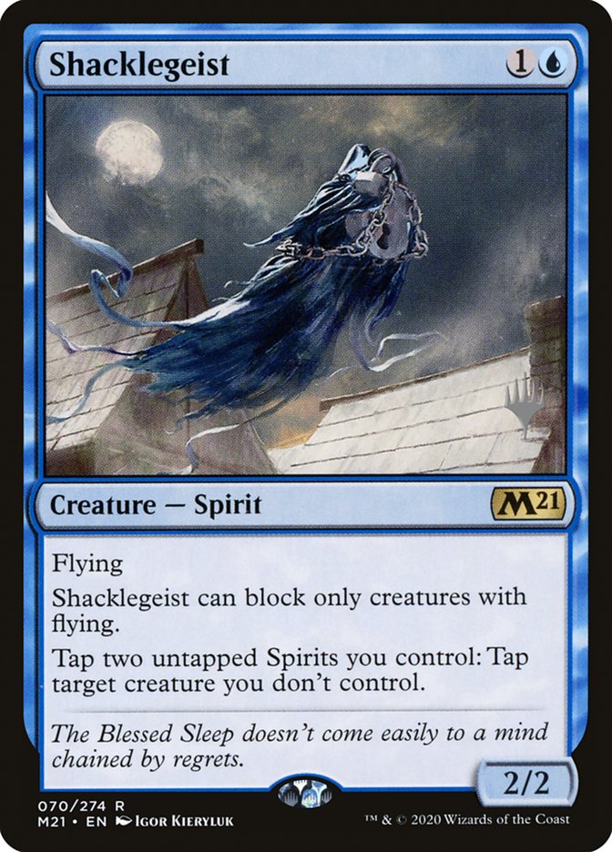 Shacklegeist (Promo Pack) [Core Set 2021 Promos] | Rock City Comics