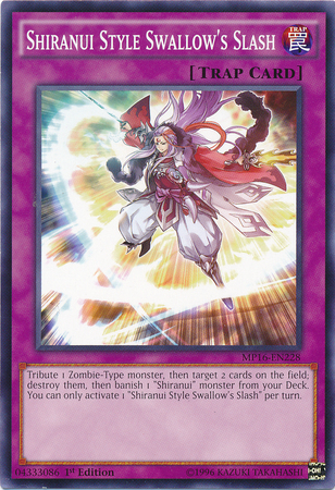 Shiranui Style Swallow's Slash [MP16-EN228] Common | Rock City Comics