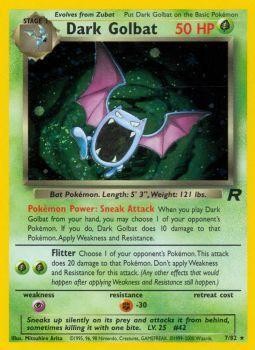 Dark Golbat (7/82) [Team Rocket Unlimited] | Rock City Comics