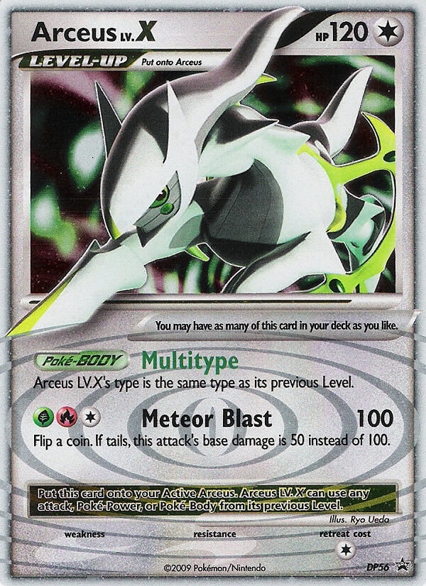 Arceus LV.X (DP56) [Diamond & Pearl: Black Star Promos] | Rock City Comics