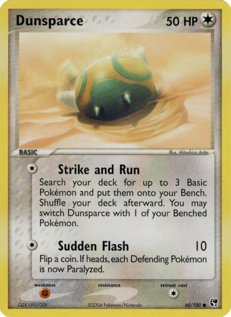 Dunsparce (60/100) [EX: Battle Stadium] | Rock City Comics