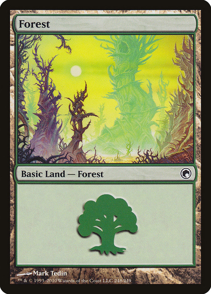 Forest (248) [Scars of Mirrodin] | Rock City Comics