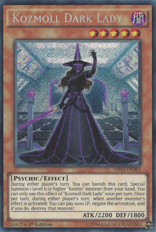 Kozmoll Dark Lady [SHVI-EN083] Secret Rare | Rock City Comics