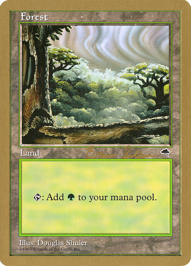 Forest (bs349) (Brian Selden) [World Championship Decks 1998] | Rock City Comics