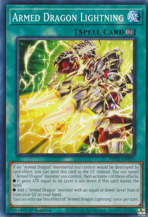 Armed Dragon Lightning [MP22-EN031] Common | Rock City Comics