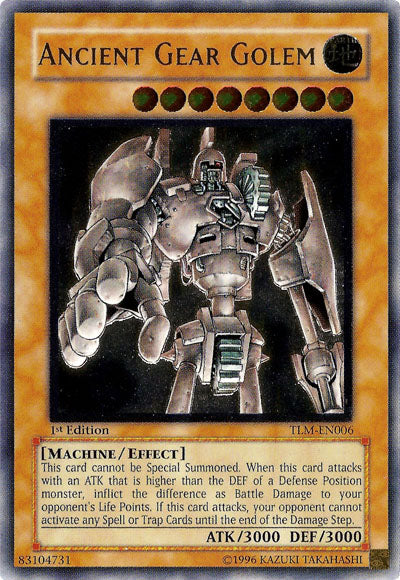 Ancient Gear Golem [TLM-EN006] Ultimate Rare | Rock City Comics