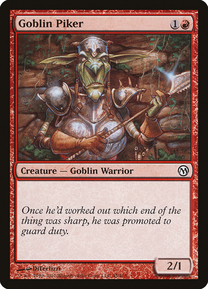 Goblin Piker [Duels of the Planeswalkers] | Rock City Comics