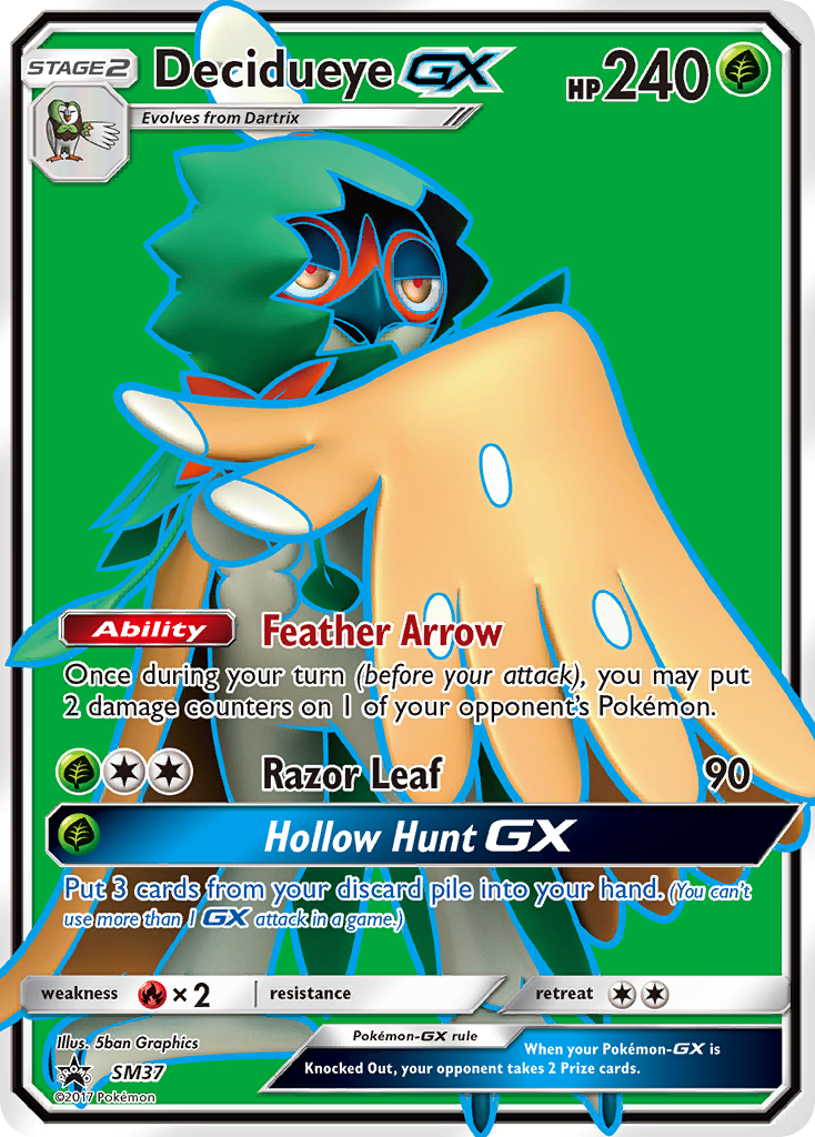 Decidueye GX (SM37) [Sun & Moon: Black Star Promos] | Rock City Comics