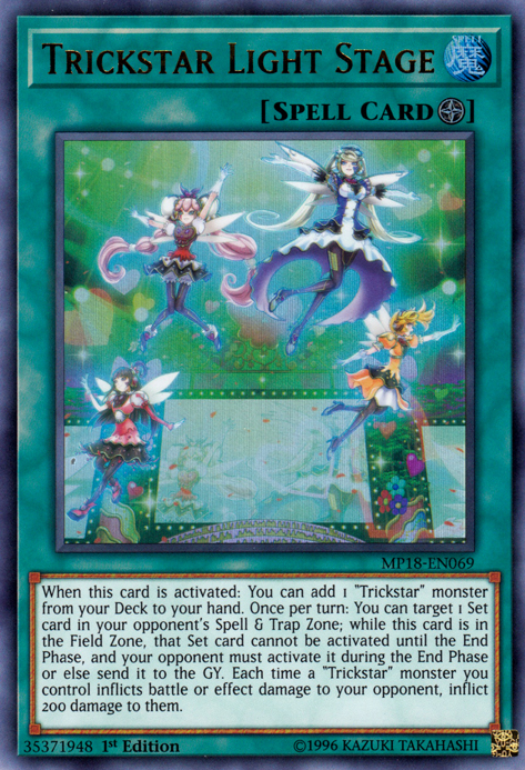 Trickstar Light Stage [MP18-EN069] Ultra Rare | Rock City Comics