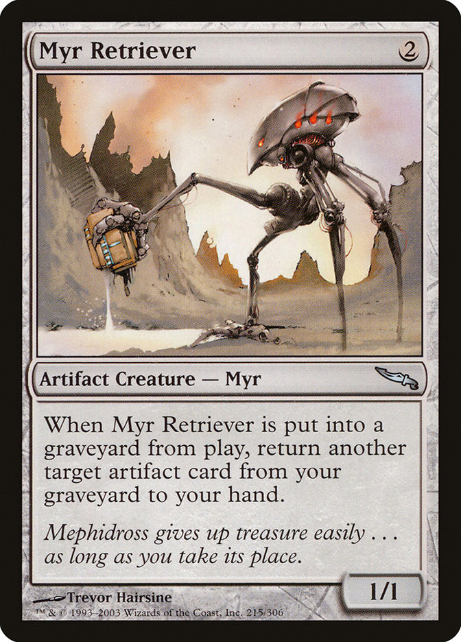 Myr Retriever [Mirrodin] | Rock City Comics