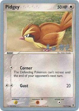 Pidgey (73/112) (Dark Tyranitar Deck - Takashi Yoneda) [World Championships 2005] | Rock City Comics