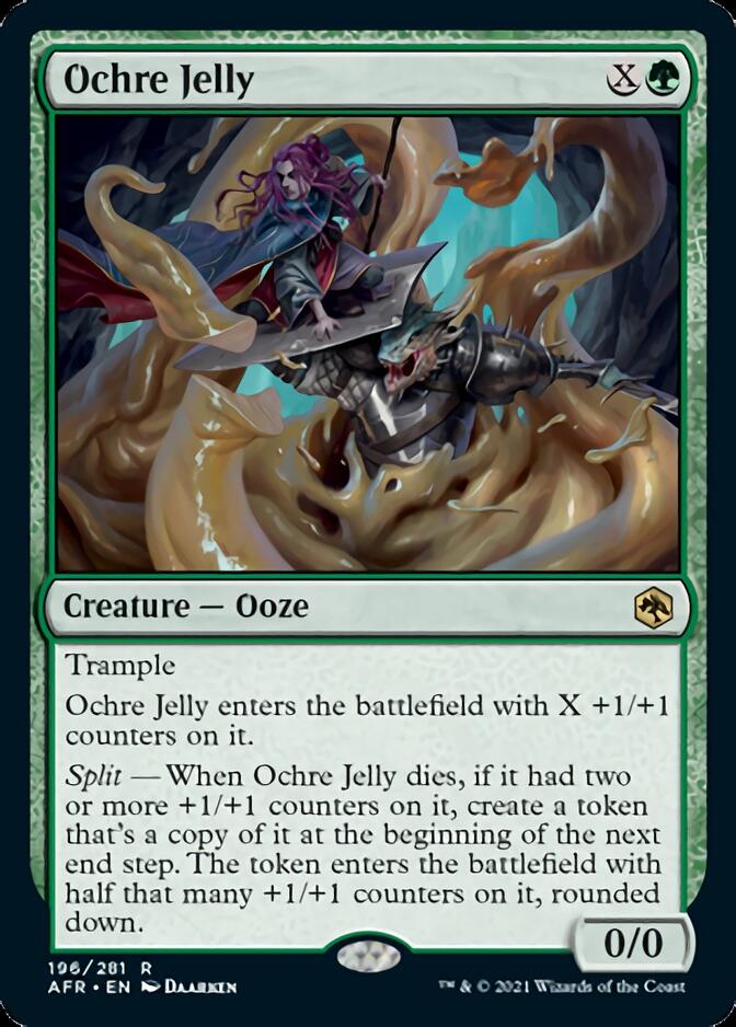 Ochre Jelly [Dungeons & Dragons: Adventures in the Forgotten Realms] | Rock City Comics