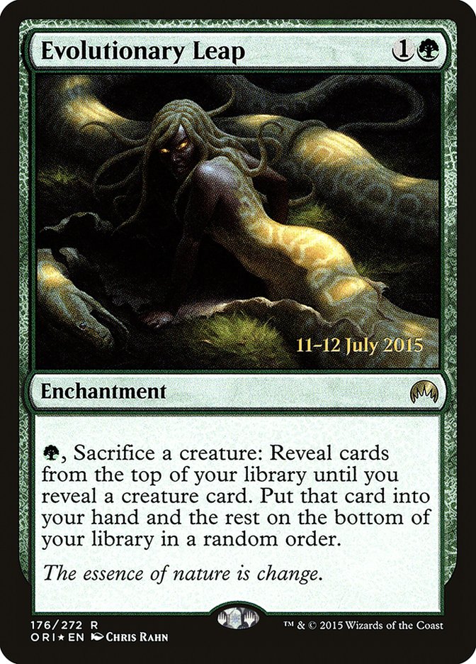 Evolutionary Leap [Magic Origins Prerelease Promos] | Rock City Comics